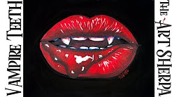 The Art Sherpa: Vampire Teeth