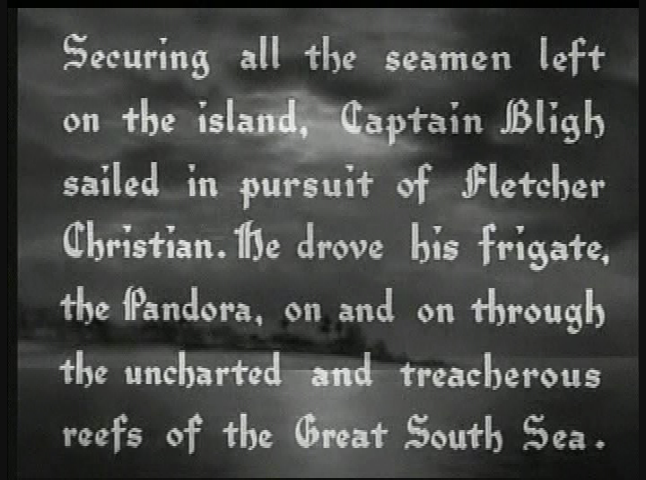 Movie: Mutiny on the Bounty (1935)