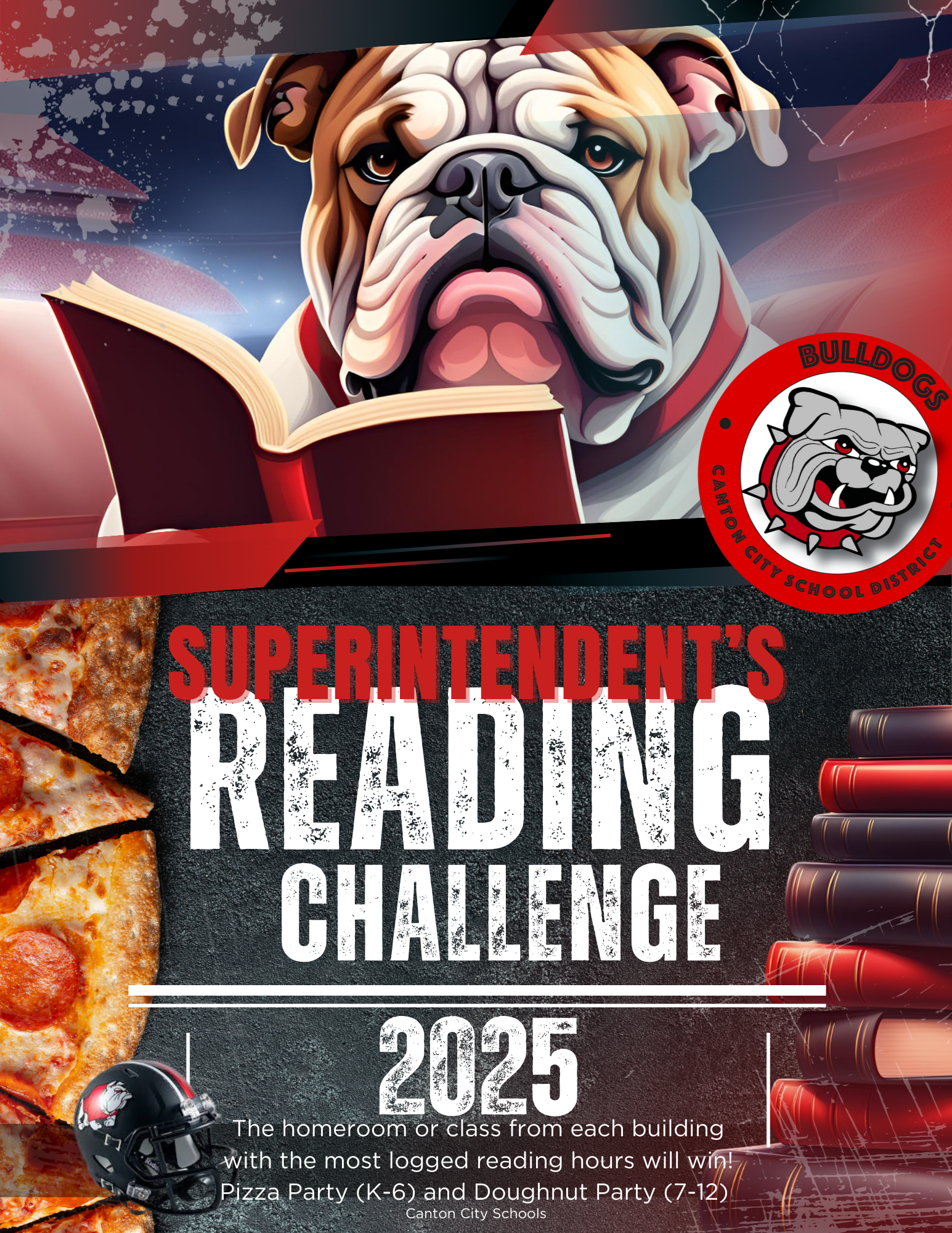 Bulldog Books: You Gotta Read!: Superintendent’s Reading Challenge