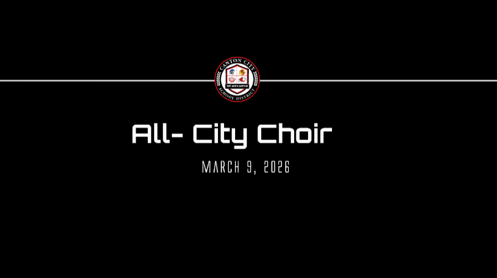 Thumbnail image for The Canton City School District: All City Music Festival Choir 2026 (3/9/26)